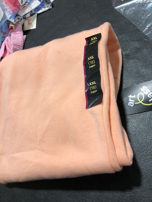 Photo 2 of ART CLASS PEACH COLORED SWEATPANTS SIZE XXL (18)