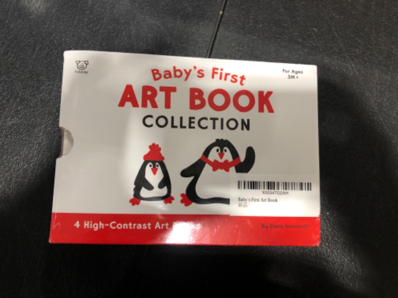 Photo 1 of Baby's First Art Book:High Contrast Color and Baby Faces,Full of Artistic Imagination,Early Learning and Eye Opening (Boxset of 4 Board Books for Babies) 