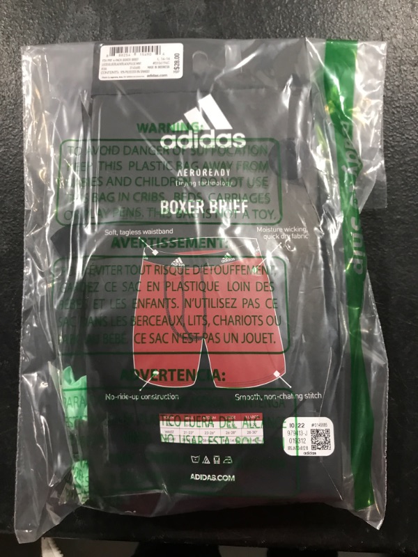 Photo 2 of Adidas boxer brief underwear youth large  pack of 4 various colors