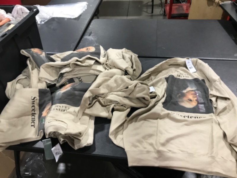 Photo 1 of Ariana Grande Sweetener official merch sweatshirts various sizes