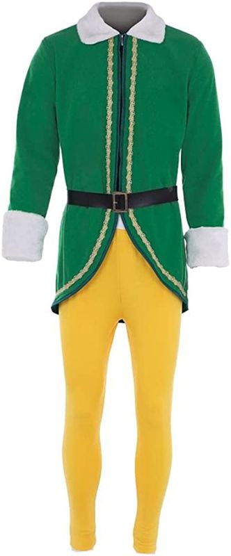 Photo 1 of BYHai Buddy The Elf and Jovi Costume Chrismas Elf Costumes for Adults Couples Women Men Plus Size
SIZE M 