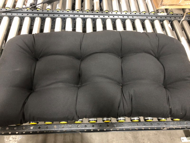 Photo 1 of 39" X 19" BENCH CUSHION- BLK