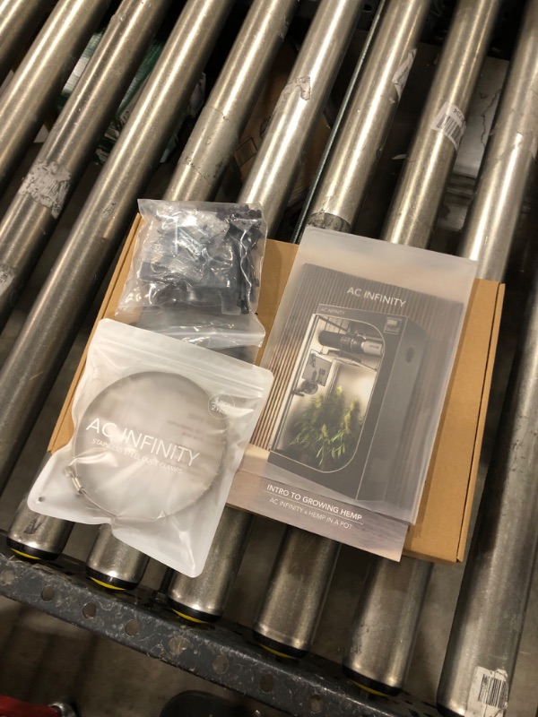 Photo 1 of AC Infinity CLOUDLINE T4, Quiet 4” Inline Duct Fan with Temperature Humidity Controller, Bluetooth App - Ventilation Exhaust Fan for Heating Cooling Booster, Grow Tents, Hydroponics