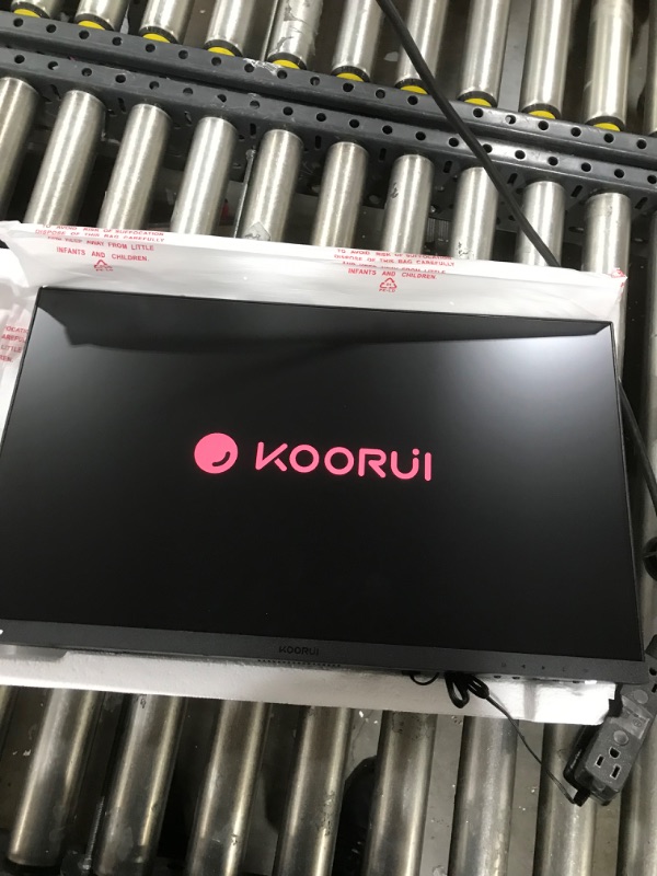 Photo 2 of KOORUI 22 Inch Computer Monitor, FHD 1080P VA Desktop Display, 75HZ Ultra Thin Bezel/Eye Care/Ergonomic Tilt, HDMI VGA Ports LED Monitor for PC, VESA
