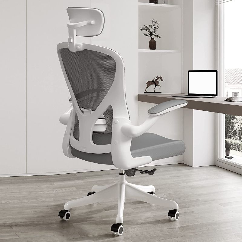 Photo 1 of SICHY AGE Ergonomic Office Chair Home Desk Office Chair with Adjustable Headrest & Cushion for Lumbar Support, High Back Computer Chair with Thickened Cushion Desk Chairs
Product Dimensions	25.2"D x 22.05"W x 46.85"H