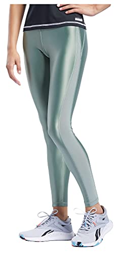 Photo 1 of Core 10 by Reebok Women's High-Rise Leggings, Harmony Green, Small
