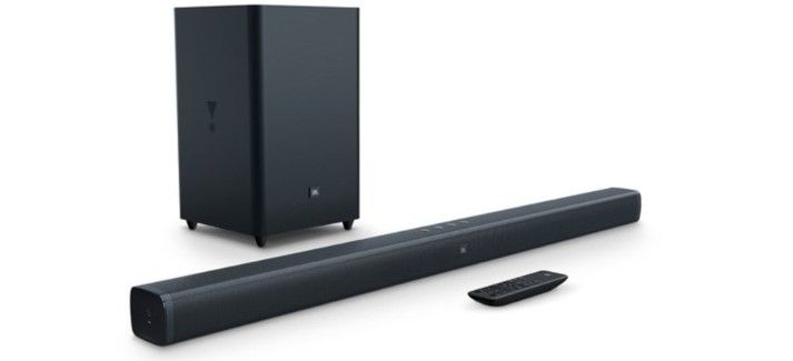 Photo 1 of JBL Bar 2.1 Powered Sound Bar with Wireless Subwoofer and Bluetooth
