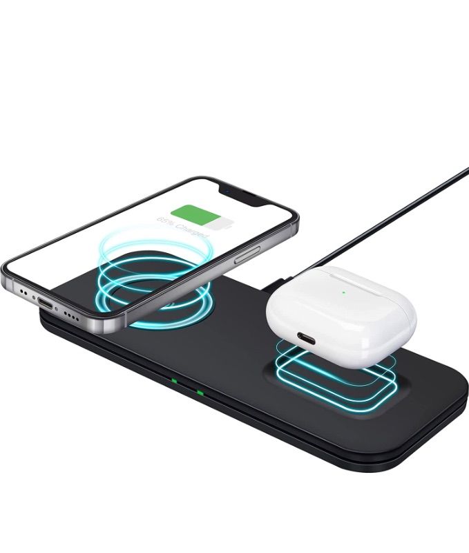 Photo 1 of 2 IN 1 WIRELESS CHARGER WITH 18W ADAPTER
