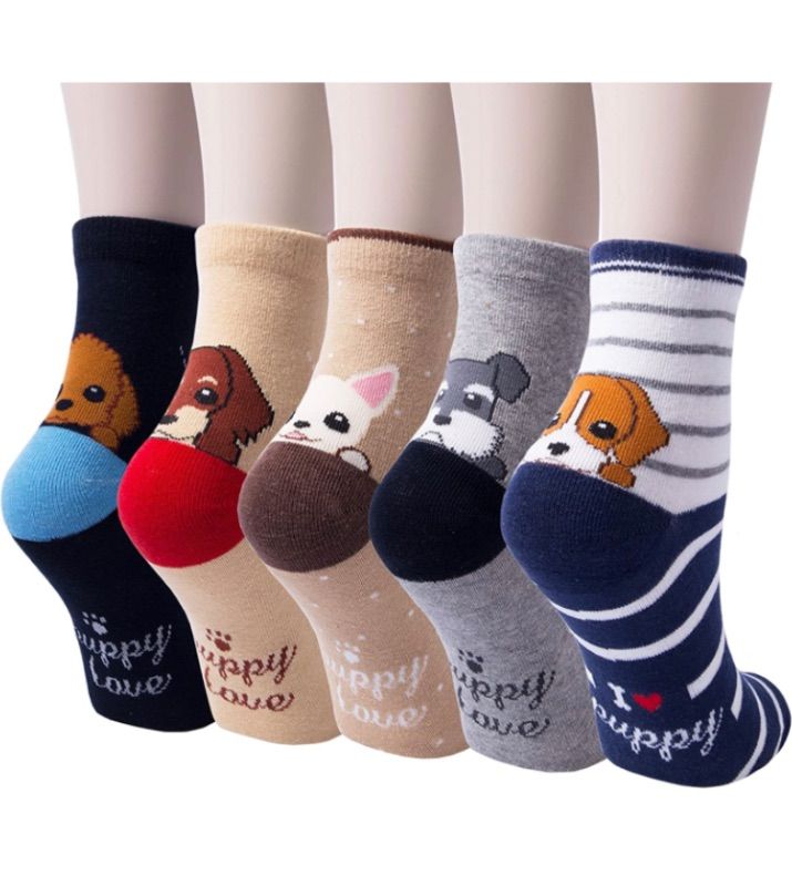 Photo 1 of ANIMAL SOCKS FOR WOMEN 5 PAIRS SIZE SMALL