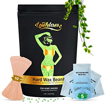 Photo 1 of 
Lushlass Hard Wax Beads Hair Removal Wax for Coarse Hair - Painless Wax Beans Hair Removal Waxing Beads All Skin types
