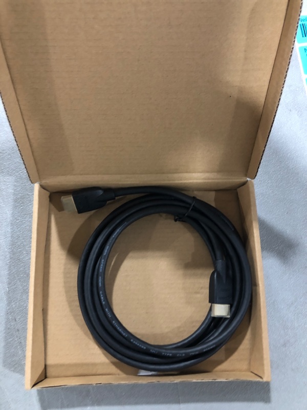 Photo 2 of Amazon Basics High-Speed 4K HDMI Cable - 10 Feet & Amazon Basics High-Speed HDMI Cable (18 Gbps, 4K/60Hz) - 6 Feet, Black