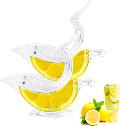 Photo 1 of YCQQPRO Bird Lemon Squeezer, Acrylic Manual Lemon Juicer, Portable Transparent Fruit Juicer, Hand Juicer for Orange Lemon Lime Pomegranate, Home Kitchen Gadgets (2Pack)