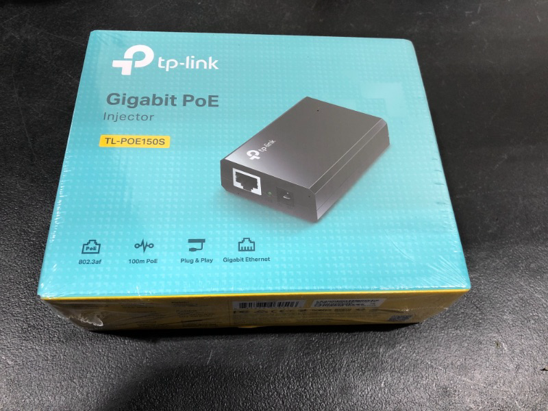 Photo 2 of TP-LINK TL-POE150S POE SPLITTER ADAPTER PLASTIC CASE PLUG AND PLAY