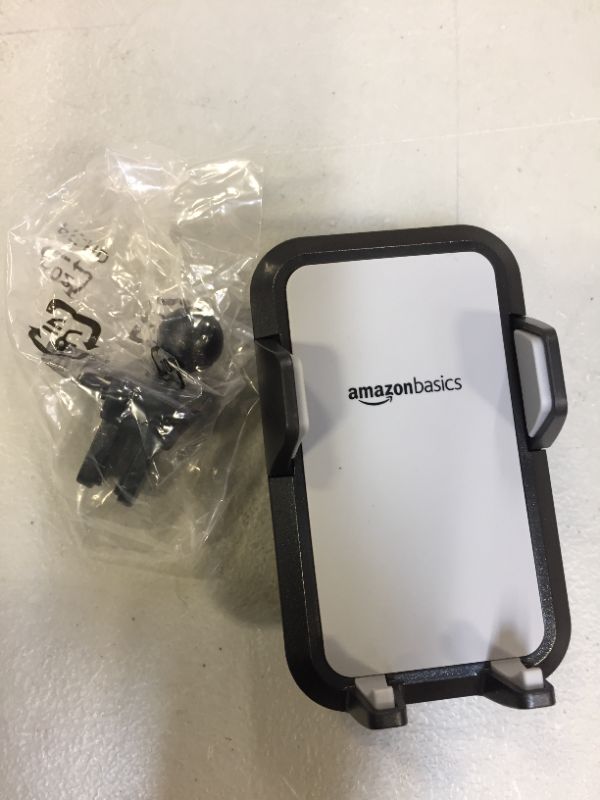 Photo 2 of Amazon Basics Universal Smartphone Holder for Car Air Vent