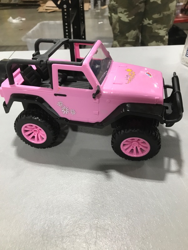 Photo 1 of (*MISSING REMOTE*)    NQD Remote Control Car for Girls 2.4GHZ Pink RC Cars for Daughter Radio Controlled Vehicle for Toddlers Kids Birthday R/C Toys for Granddaughter (No Battery)
