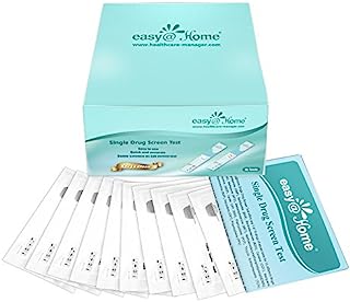 Photo 1 of 10 Pack - Easy@Home Marijuana (THC) Single Panel Drug Tests Kit - Individually Wrapped Single Panel THC Screen Urine Drug Test Kit with 50 ng/ml Cutoff Level - EDTH-114 https://a.co/d/ikHTpSn