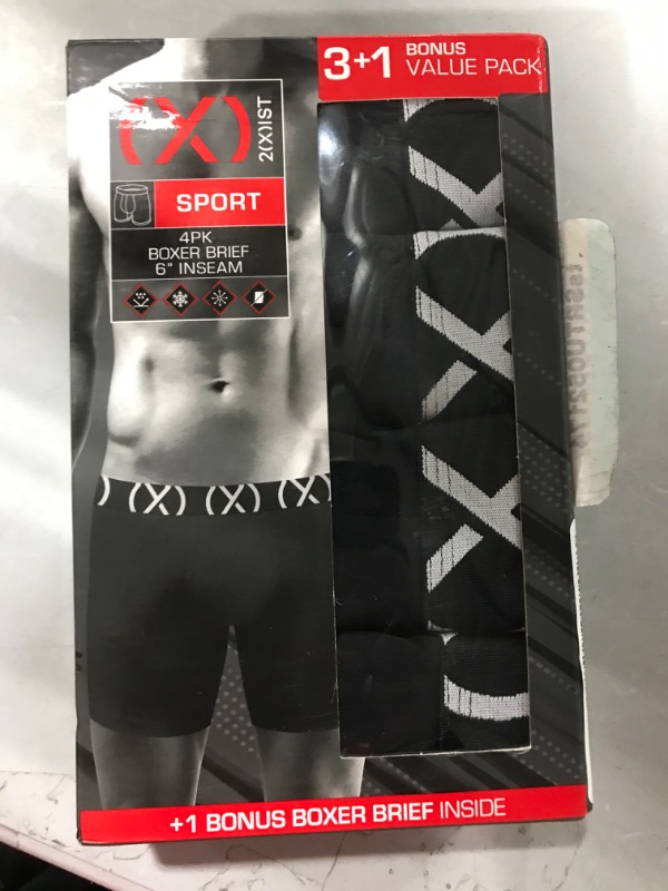 Photo 1 of 2(X)IST Mens Underwear Boxer Briefs for Men Pack, Breathable Comfortable Mens Boxers Underwear with Stretch 4 Pack