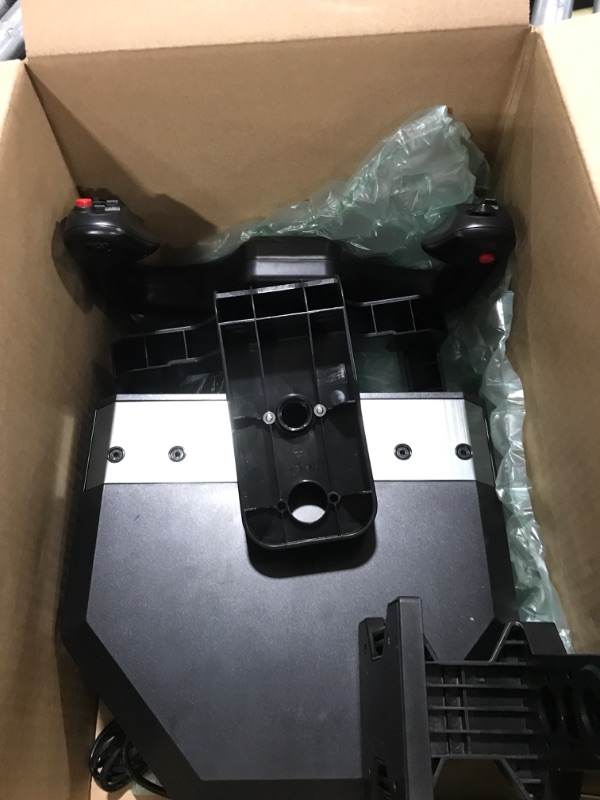 Photo 2 of Logitech G PRO Flight Yoke System, Professional Simulation Yoke and Throttle Quadrant, 3 Modes, 75 Programmable Controls, Configurable Knobs, Steel Shaft, USB, PC - Black **UNABLE TO TEST** 
