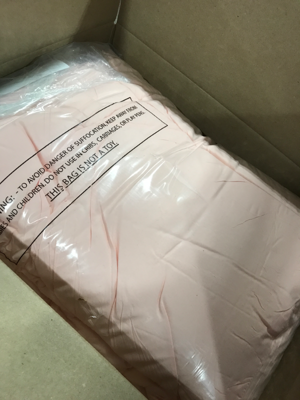 Photo 2 of 1300 Series All Season Goose Down Alternative Comforter King/Cal King / Pink King/Cal King Pink