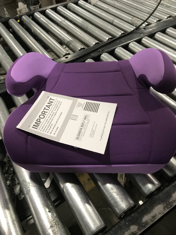 Photo 2 of Cosco Topside Child Safe Belt Positioned Backless Booster Car Seat, Purple Grape