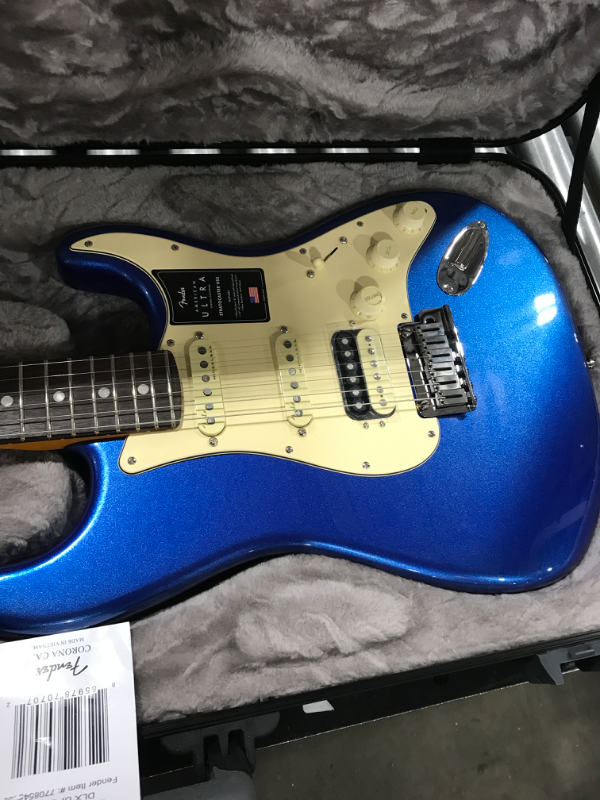 Photo 3 of  Fender Squier Affinity Stratocaster HSS - Lake Placid Blue Bundle with Frontman 10G Amplifier, Instrument Cable, Gig Bag, Tuner, Strap, Picks, and Austin Bazaar Instructional DVD 