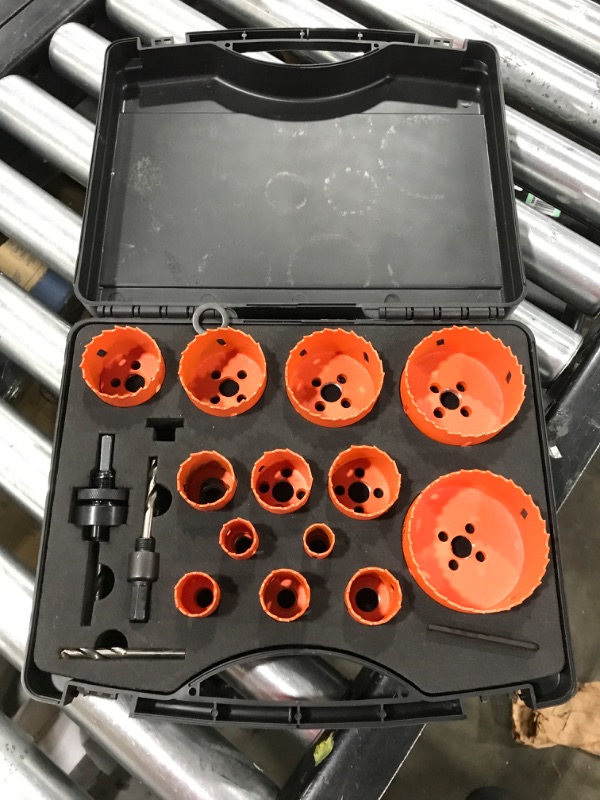 Photo 1 of 19 PC BI-METAL HOLE SAW KIT 