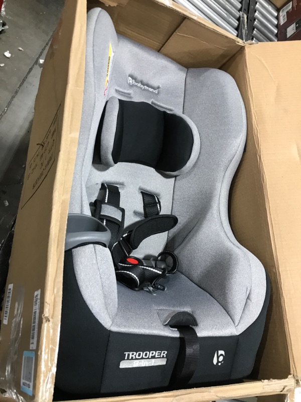 Photo 2 of Baby Trend Trooper 3-in-1 Convertible Car Seat, Moondust (CV01C87B)