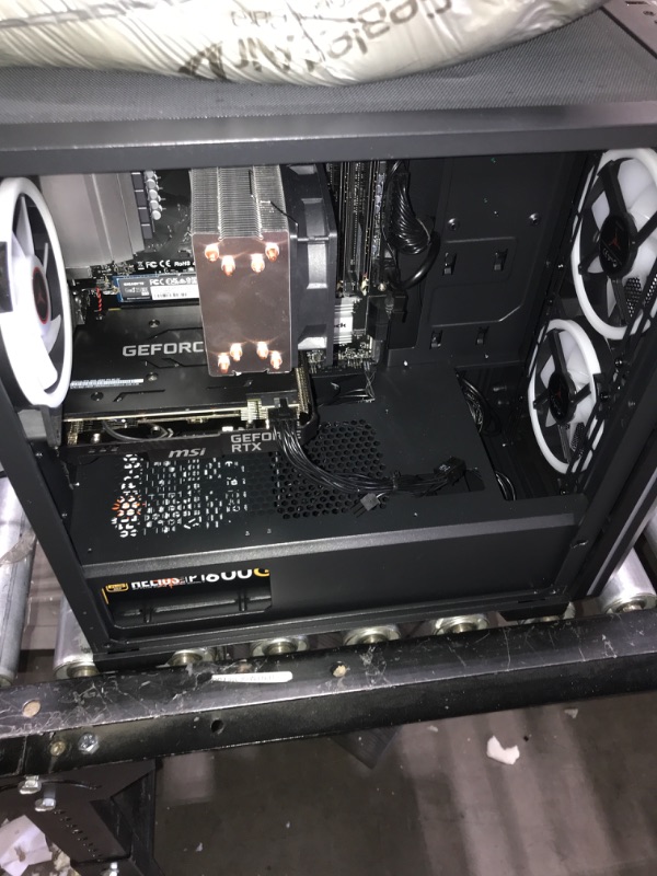 Photo 1 of Skytech Chronos Mini Gaming PC Desktop – AMD Ryzen 5 3600 3.6 GHz, NVIDIA RTX 3050, 500GB NVME SSD, 16GB DDR4 RAM 3200, 600W Gold PSU, Wi-Fi, Windows 10 Home 64-bit 3600 | 3050 PC Desktop