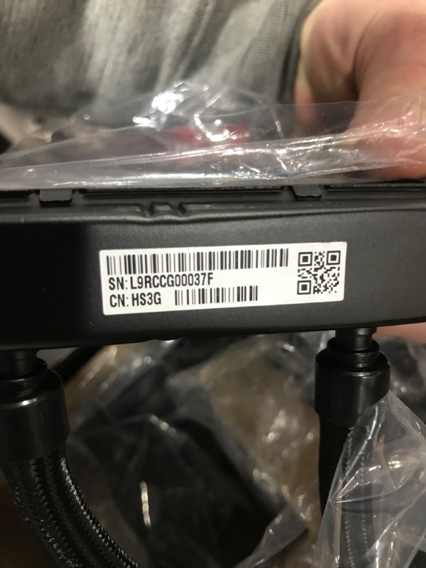 Photo 1 of Asus ROG RYUO 120 RGB AIO Liquid CPU Cooler 120mm Radiator (120mm 4-Pin PWM Fan) with Livedash OLED Panel and Fanxpert CONTROLS ROG Ryuo 120mm