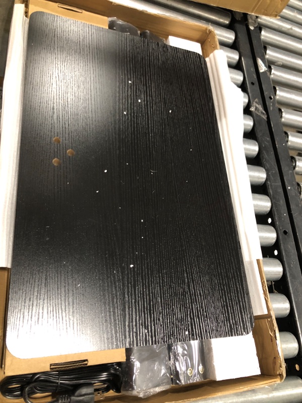 Photo 1 of Greenstell TV Stand with Power Outlet, Universal Floor TV Stand for 32-70 inch, TVs - Height Adjustable, Swivel Tall TV Stand with Soild Wood Base, Holds up to 110 LBs, Max VESA 600x400mm,Black