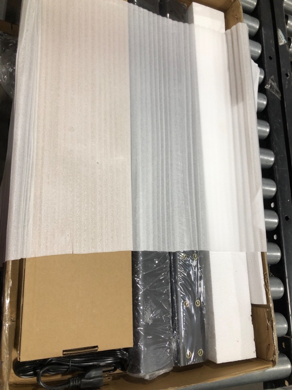 Photo 1 of Greenstell TV Stand with Power Outlet, Universal Floor TV Stand for 32-70 inch, TVs - Height Adjustable, Swivel Tall TV Stand with Soild Wood Base, Holds up to 110 LBs, Max VESA 600x400mm,Black