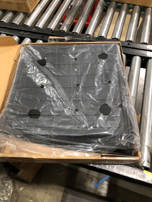 Photo 1 of Xipoo Fit Tesla Model Y Trunk Mat Cargo Liner TPE All Weather Mat for 2022 2021 2020 Tesla Model Y Accessories Upgraded (Rear Cargo Mat with Backrest Mat for 7 Seats)