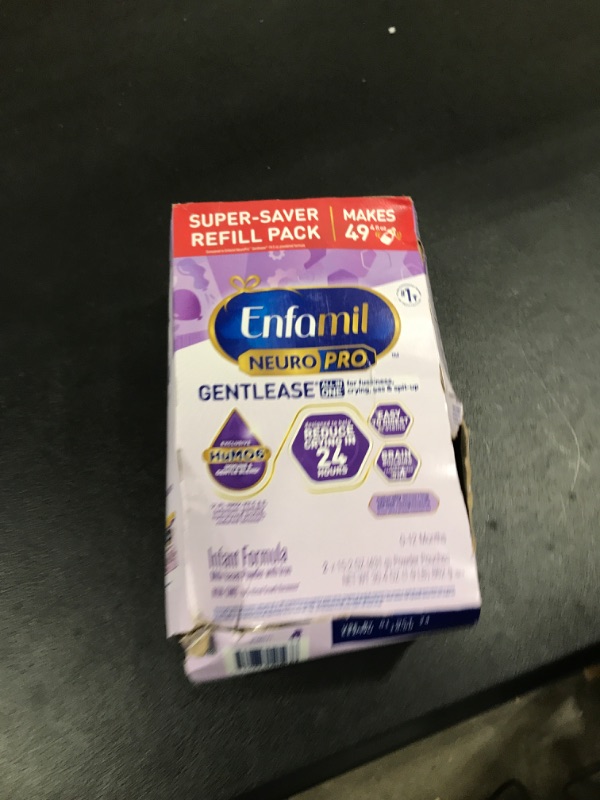 Photo 2 of Enfamil NeuroPro Gentlease Baby Formula, Brain and Immune Support with DHA, Clinically Proven to Reduce Fussiness, Crying, Gas & Spit-up in 24 Hours, Non-GMO, Powder Refill Box, 30.4 Oz