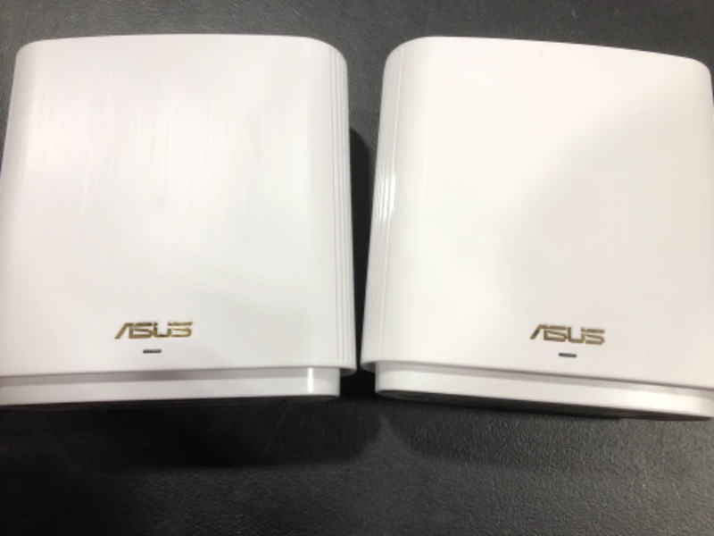 Photo 3 of ASUS ZenWiFi AX6600 Tri-Band Mesh WiFi 6 System (XT8 2PK) - Whole Home Coverage up to 5500 sq.ft & 6+ rooms, AiMesh, Included Lifetime Internet Security, Easy Setup, 3 SSID, Parental Control, White AX6600 | Tri-Band | 2PKs