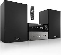 Photo 1 of Philips Bluetooth Stereo System for Home with CD Player, Wireless Streaming, MP3, USB, Audio in, FM Radio, 15W, Micro Music Sound System
