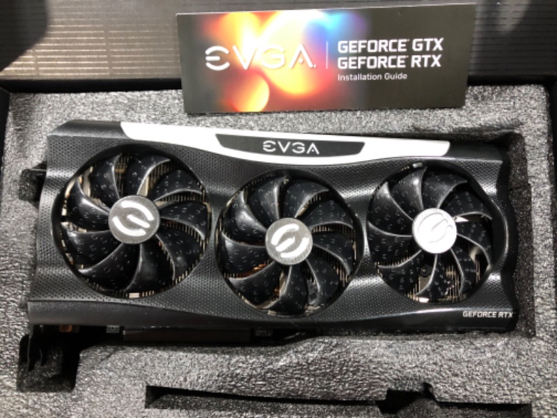 Photo 3 of EVGA GeForce RTX 3070 XC3 Ultra Gaming, 08G-P5-3755-KL, 8GB GDDR6, iCX3 Cooling, ARGB LED, Metal Backplate, LHR