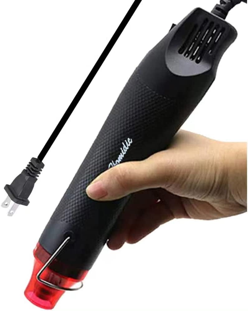 Photo 1 of 6.56FT Long Heat Gun, Uptdae Version Homidic Mini Handheld Hot Air Gun, Electric 300W Portable Heat Gun for DIY Craft Embossing, Shrink Wrapping PVC, Drying Paint, Clay, Rubber Stamp https://a.co/d/3i9uaiR