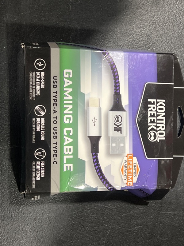 Photo 1 of KontrolFreek Gaming Cable Micro USB (12ft) The Premium Durable Gaming Cable [Round Braided Nylon] for Playstation Controllers, Xbox Controllers, PC, Android Smartphones and More
BRAND NEW 