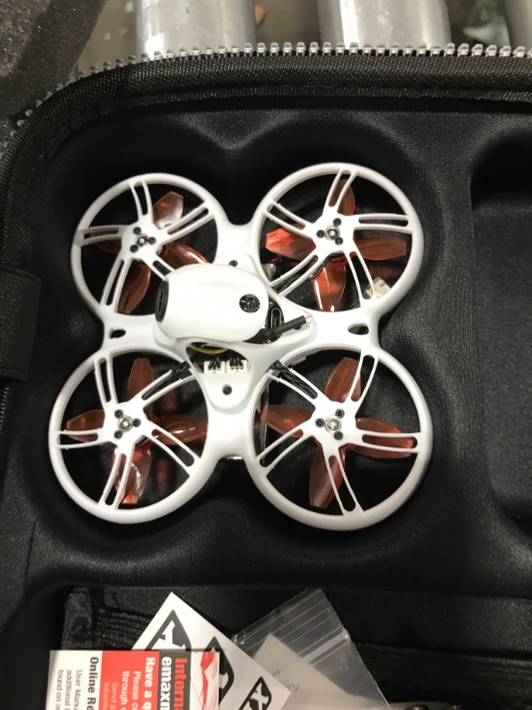 Photo 5 of EMAX Tinyhawk 3 RTF Kit 1s FRSKY FPV Drone for Beginners with Controller and 5.6G Goggles Quadcopter Ready to Fly Kit