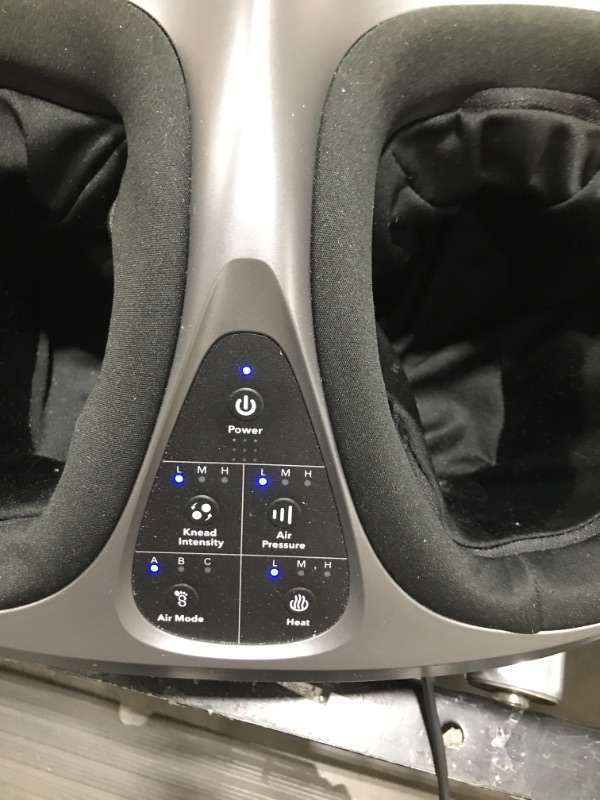 Photo 3 of BOB AND BRAD Foot Massager Machine with Heat and Remote, Electric Shiatsu Deep Kneading Foot Massager with 4 Level, Relieve for Plantar Fasciitis and Neuropathy Pain, Fits Feet up to Men Size 12