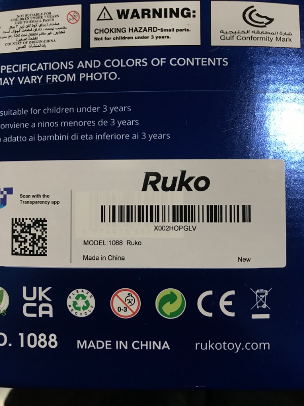 Photo 1 of Ruko 1088 Smart Robots for Kids, Large Programmable Interactive RC Robot with Voice Control, APP Control, Present for 4 5 6 7 8 9 Years Old Kids Boys and Girls