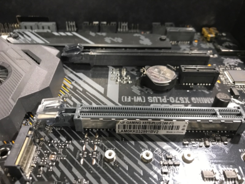 Photo 5 of MSI Meg X570 Unify Motherboard (AMD AM4, DDR4, PCIe 4.0, SATA 6GB/s, M.2, USB 3.2 Gen 2, Ax Wi-Fi 6, Bluetooth 5, ATX)