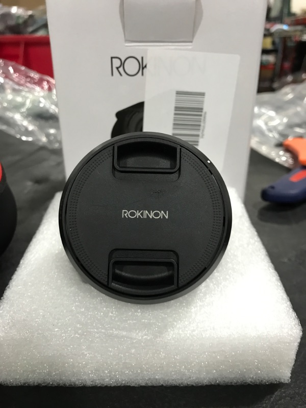 Photo 5 of Rokinon 35mm F1.8 Auto Focus Compact Full Frame Wide Angle Lens for Sony E Mount, Black, IO3518-E