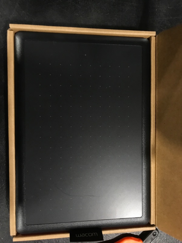 Photo 1 of One by Wacom Small Graphics Drawing Tablet 8.3 x 5.7 Inches, Portable Versatile for Students and Creators, Ergonomic 2048 Pressure Sensitive Pen Included, Compatible with Chromebook Mac and Windows Small Tablet Only Drawing Tablet