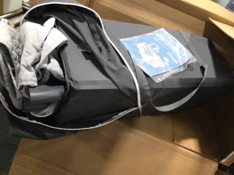 Photo 1 of ADOVEL Baby Bassinet Bedside Crib, Pack and Play with Mattress, Diaper Changer and Playards from Newborn to Toddles