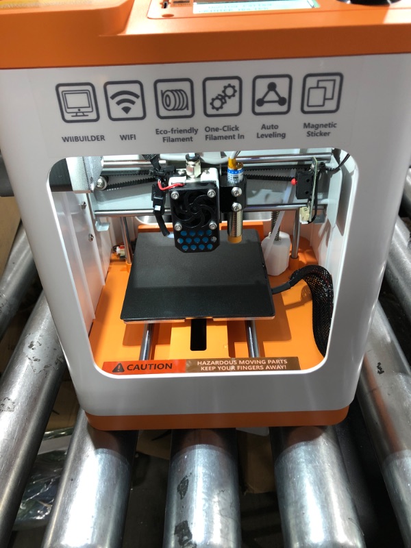 Photo 3 of WEEFUN TINA2 S 3D Printers, WiFi Fast Print Ultra Silent Mini 3D Printer for Beginners with Auto Bed Leveling, Heatable PEI Platform DIY 3D Printers with Resume Printing, Fully Open Source