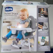 Photo 1 of Chicco Pocket Snack Booster Seat, Grey
