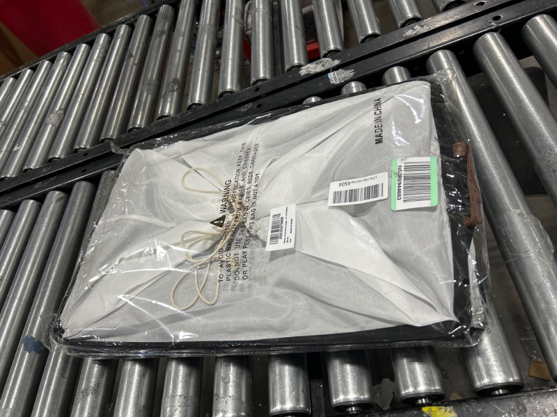 Photo 1 of Hinwo 70L Extra Large Storage Bins, 2-Pack Closet Organizers and Storage, Foldable Clothes Storage Baskets with Handles, Containers for Clothing, Blanket, Comforters, Toys, Bedding (Black) 22" / 70L / 2-Pack Black