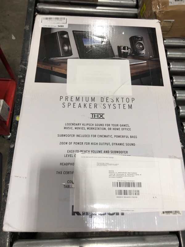 Photo 3 of Klipsch ProMedia 2.1 THX Certified Computer Speaker System (Black) 3-piece