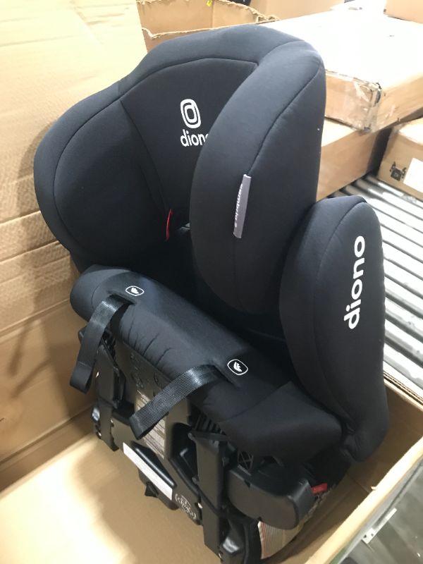 Photo 2 of Diono Cambria 2 XL 2022, Dual Latch Connectors, 2-in-1 Belt Positioning Booster Seat, High-Back to Backless Booster with Space and Room to Grow, 8 Years 1 Booster Seat, Black NEW! Black